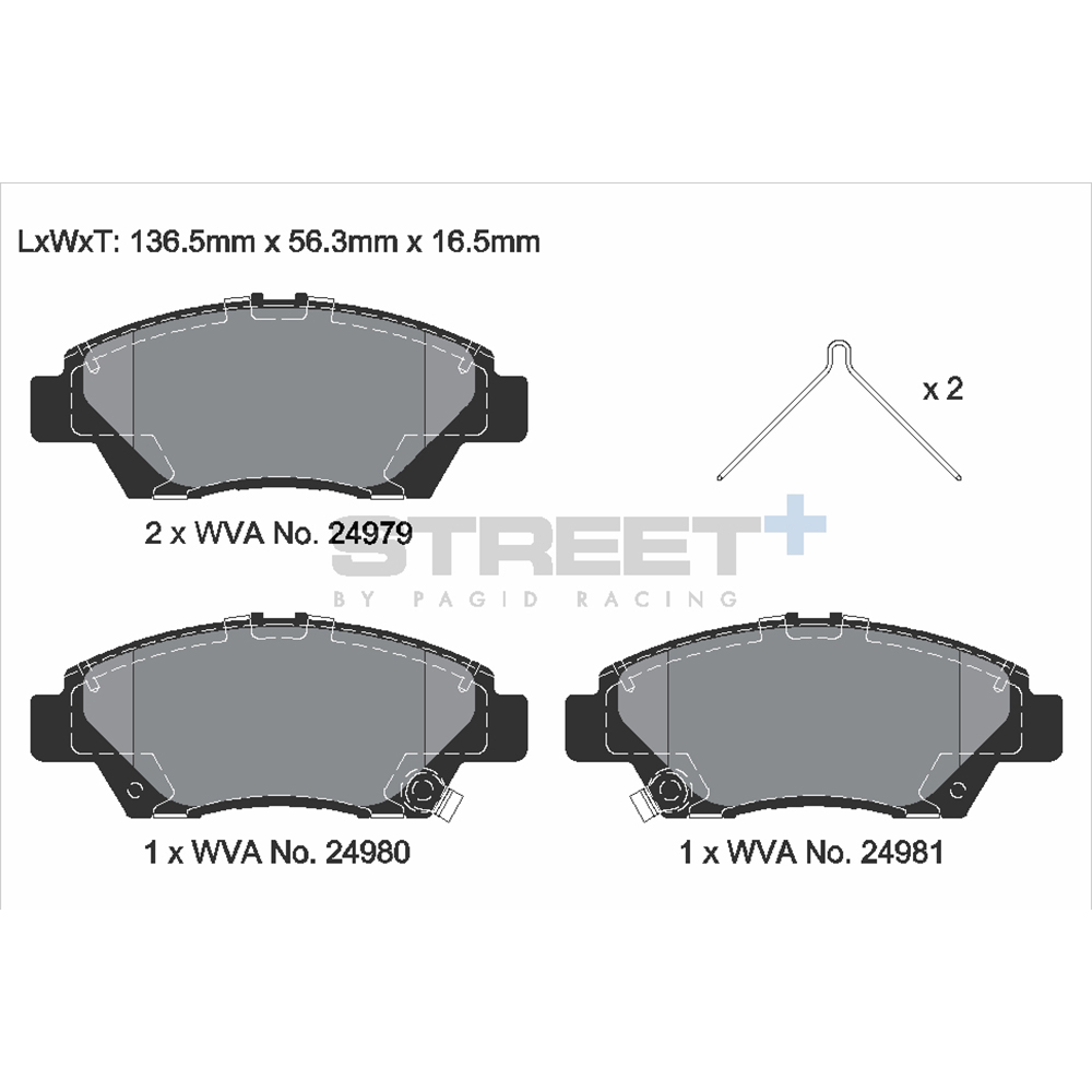 Pastiglie Freni Pagid Racing Street Plus + SP Stradali Sportive / Trackday - T8310SP2001