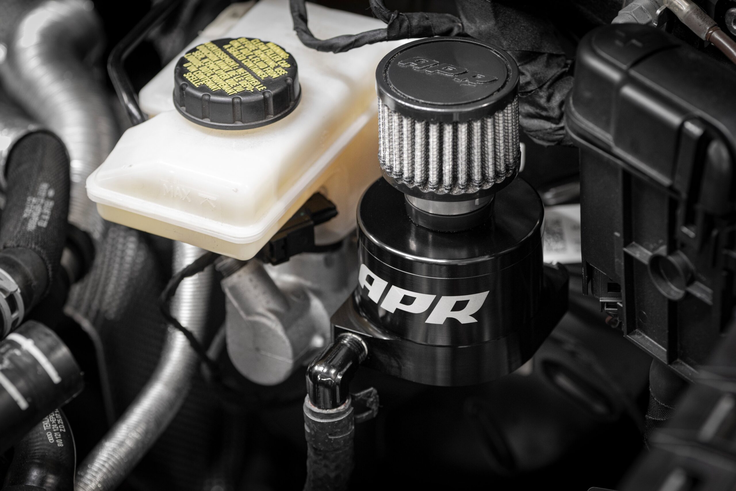 Kit Recupero Vapori Olio Cambio DSG DQ500 Audi RS3 8V 8Y / TTRS 8J 8S / RSQ3 F3 - APR Gearbox Catch Can - immagine 2