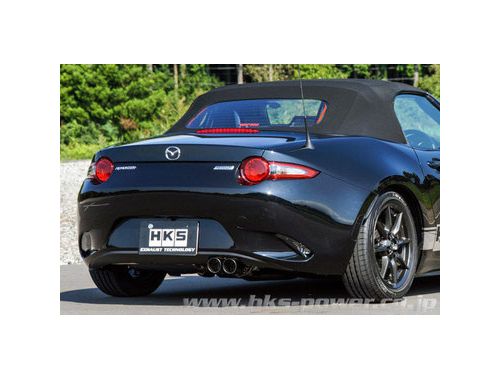 Scarico Sportivo Posteriore Mazda MX5 ND 1.5 / 2.0 - HKS Legamax Premium Rear Muffler - immagine 3
