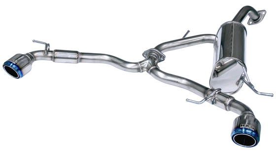 Scarico Sportivo Posteriore Suzuki Swift Sport ZC33S 1.4 140cv - Suzuki Swift Sport ZC33S HKS Legamax