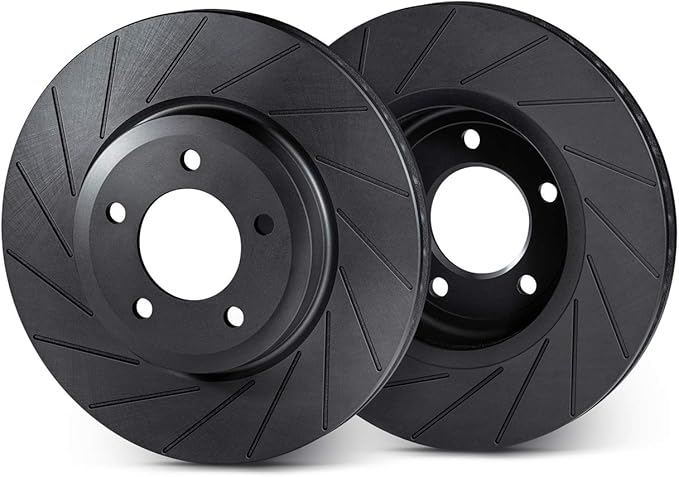 Coppia dischi freno Baffati anteriori 350x32 mm Mercedes ML per impianti Maggiorati Modifica Pinze Brembo VW Audi Seat Skoda - Rotinger T6