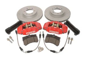 Impianto Frenante Maggiorato 6 Pompanti 356mm Ford Ranger MK2 / MK3 - Pedders TrakRyder eXtreme Brake Kit