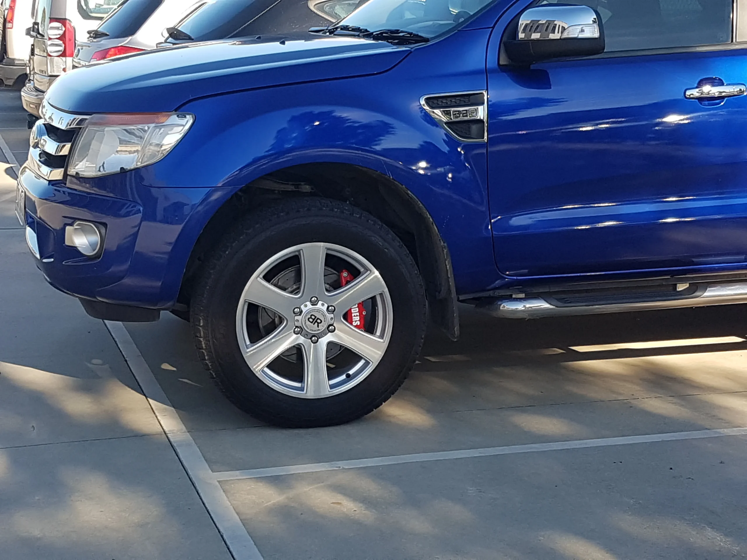 Impianto Frenante Maggiorato 6 Pompanti 356mm Ford Ranger MK2 / MK3 - Pedders TrakRyder eXtreme Brake Kit - immagine 3