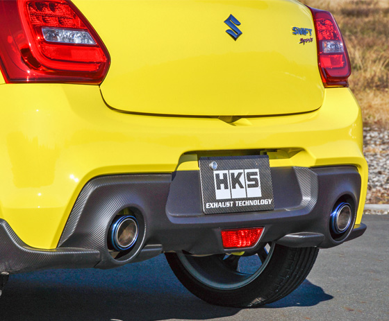 Scarico Sportivo Posteriore Suzuki Swift Sport ZC33S 1.4 140cv - Suzuki Swift Sport ZC33S HKS Legamax - immagine 3