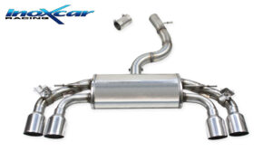 Scarico Posteriore con valvole VW Golf 7.5R 7.5 R - omologato