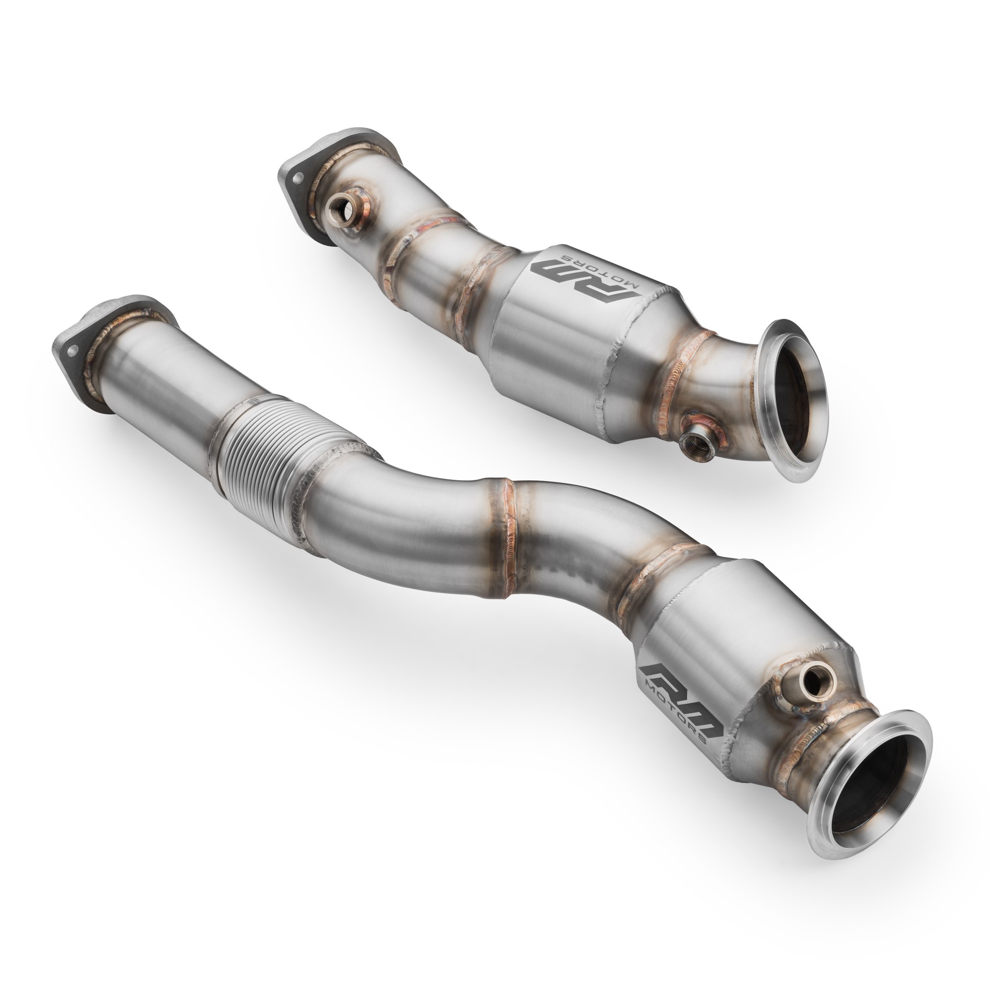 Downpipe con catalizzatori 200 celle / Cpsi HJS Euro 6 - BMW M3 G80 G81 / M4 G82 G83 / M2 G87 / X3M / X4M - S58