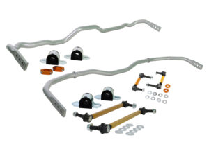 Kit Barre antirollio anteriore + posteriore + accessori Toyota Yaris GR - Sway bar BTK018 - Whiteline