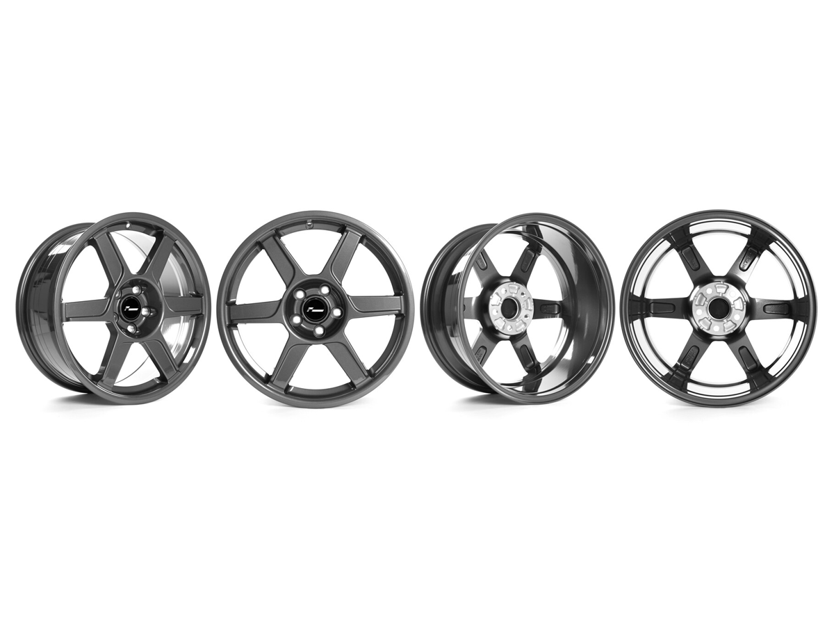 SET 4 CERCHI VWR RACINGLINE R-06 18X8,5 '' ET44 Antracite lucido VWR610401- Audi VW Cupra Seat Skoda - immagine 2