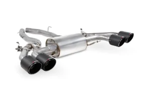 Scarico Sportivo Posteriore con valvola BMW X3M LCI 2022 - 2025 Terminali in Carbonio - Half System with valves Scorpion
