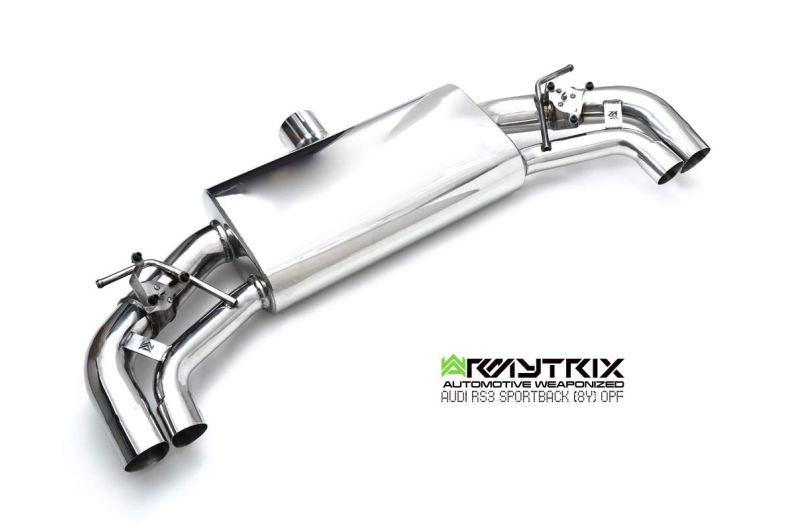 Scarico Sportivo con valvole Audi RS3 8Y Sportback OPF/GPF-Back - Armytrix Catback Exhaust System - immagine 2