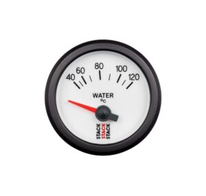 Strumento Stack analogico elettrico temperatura acqua (40-120°C) - Bianco