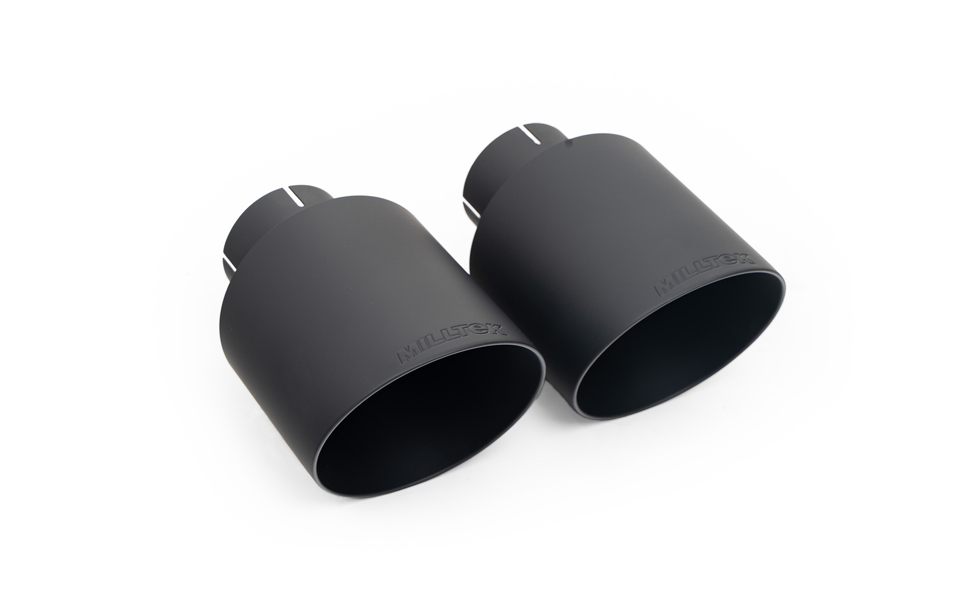 Scarico Sportivo con valvole Ford Ranger Raptor 3.0 V6 dal 2023 Terminali neri opaco - Cerakote Black Tips - Milltek Catback Valved - immagine 2