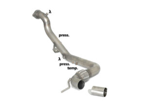 Downpipe Scat / Decat Ford Mustang 2.3 Ecoboost Euro 6D-Temp dal 08/2018