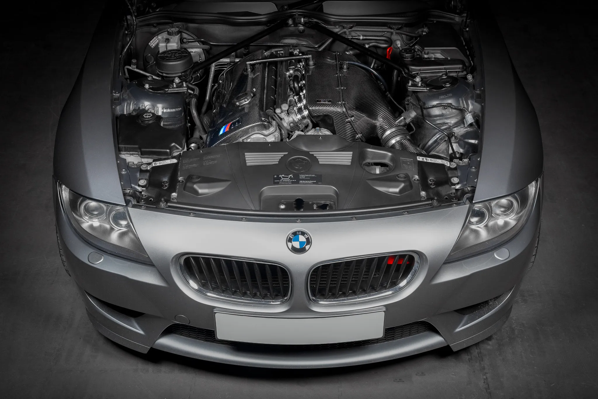 Aspirazione Diretta in Carbonio BMW Z4 M E85 E86 Z4M - Eventuri Hybrid Carbon Airbox with Full Carbon Intake - immagine 2