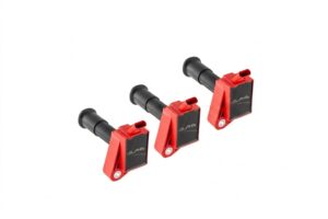 kit 3 Bobine Rosse alte prestazioni Ford Fiesta MK8 ST / Puma MK2 ST 200cv - Alpha Competition Ignition Coil