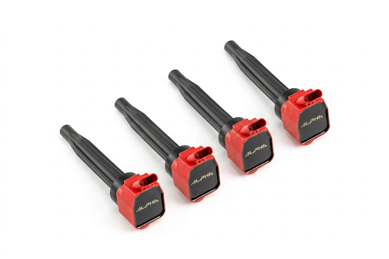 kit 4 Bobine Rosse alte prestazioni Hyundai i20N i20 N - Alpha Competition Ignition Coil