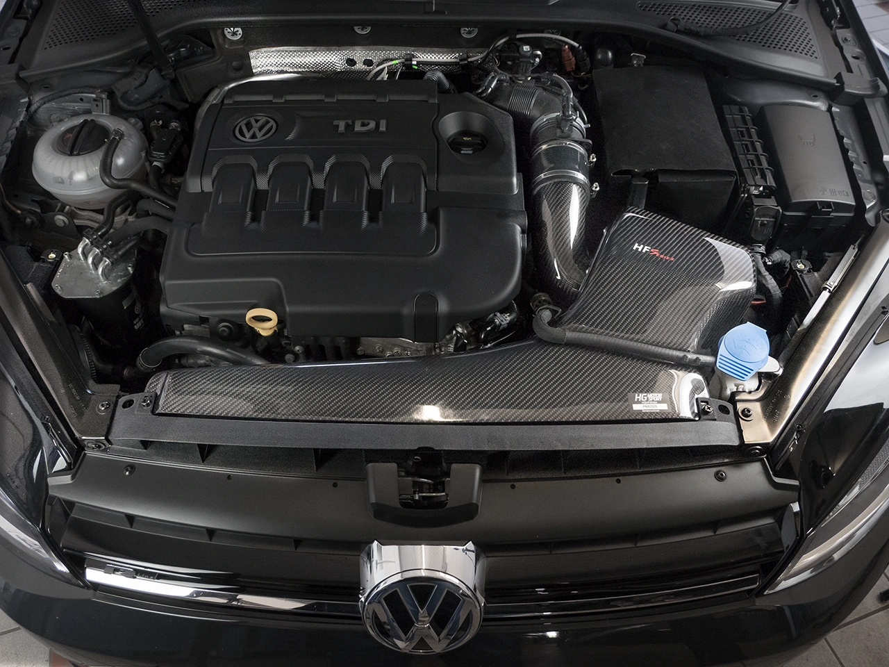 Aspirazione Diretta in carbonio 2.0 TDI 150CV / 184CV EA288 Golf 7 TDI e GTD / A3 8V / Leon 5f / Octavia 5E / Passat B8 / Arteon 3H / Superb 3V - HF Carbon Air intake - immagine 3