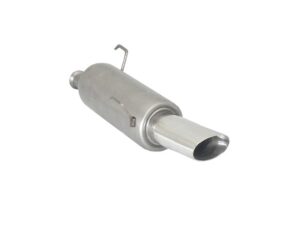 Posteriore inox con terminale ovale 110 x 65 mm Sport Line – Peugeot 206 1998>> – Ragazzon