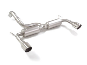Posteriore inox sdoppiato con terminali rotondi 2 / 102 mm Sport Line – Abarth 500 / 595 (typ 312) 2008>> 2008>> – Ragazzon