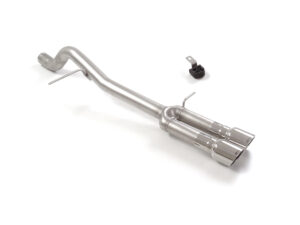 Tubo posteriore Gr. N inox con terminali rotondi 2x90 mm Sport Line – Ford Fiesta Mk8 2017>>2023 2017>> – Ragazzon