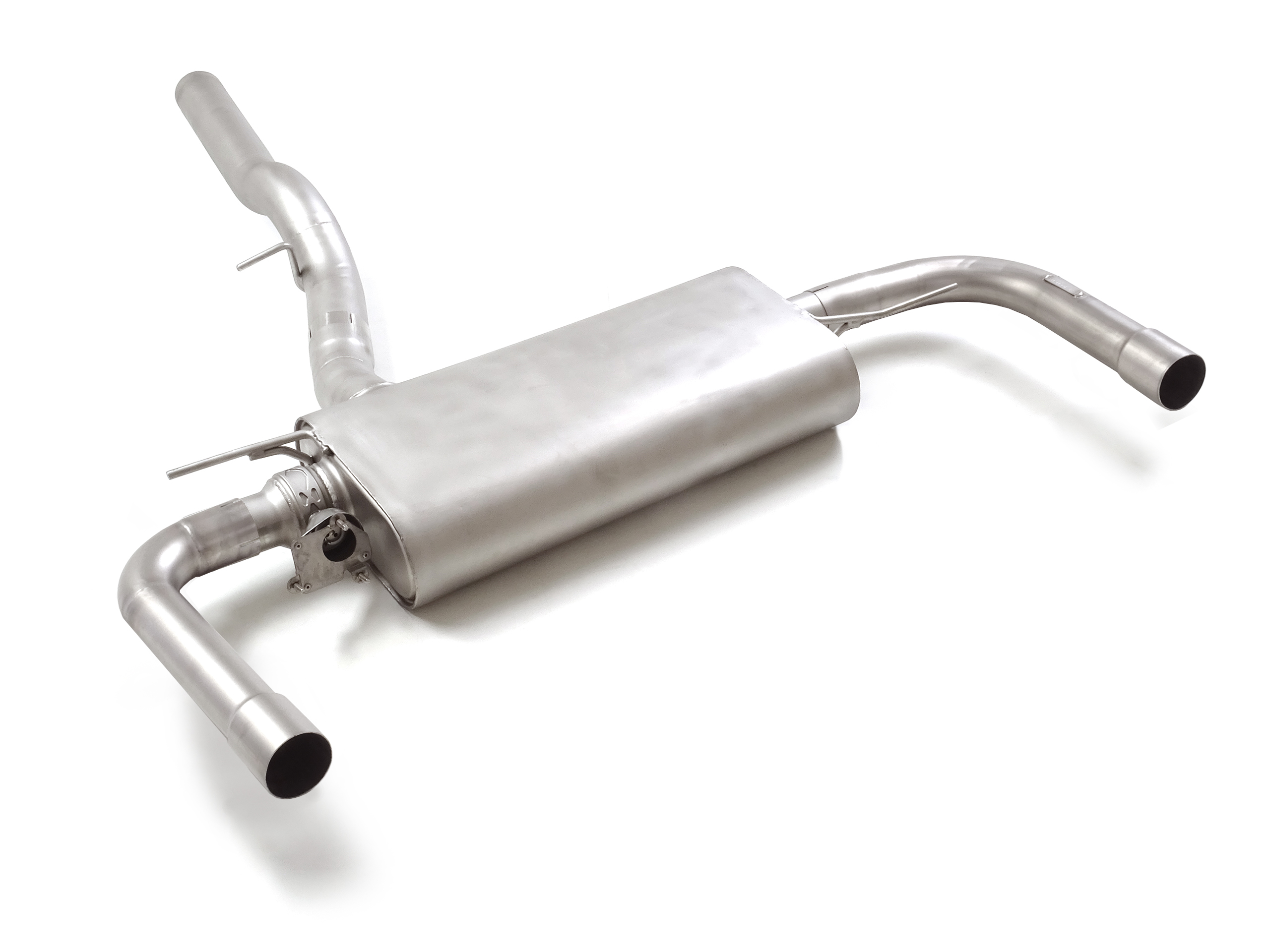 Posteriore inox sdoppiato per terminali estetici originali – BMW F44(Gran Coupè) / M235 2020>> – Ragazzon