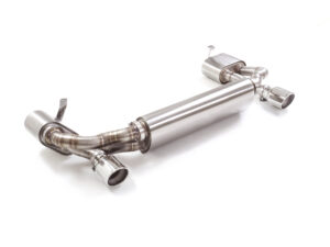 Posteriore inox sdoppiato con terminali rotondi 2 / 102 mm Sport Line – Porsche 911 (964) 1989>>1994 1989>> – Ragazzon