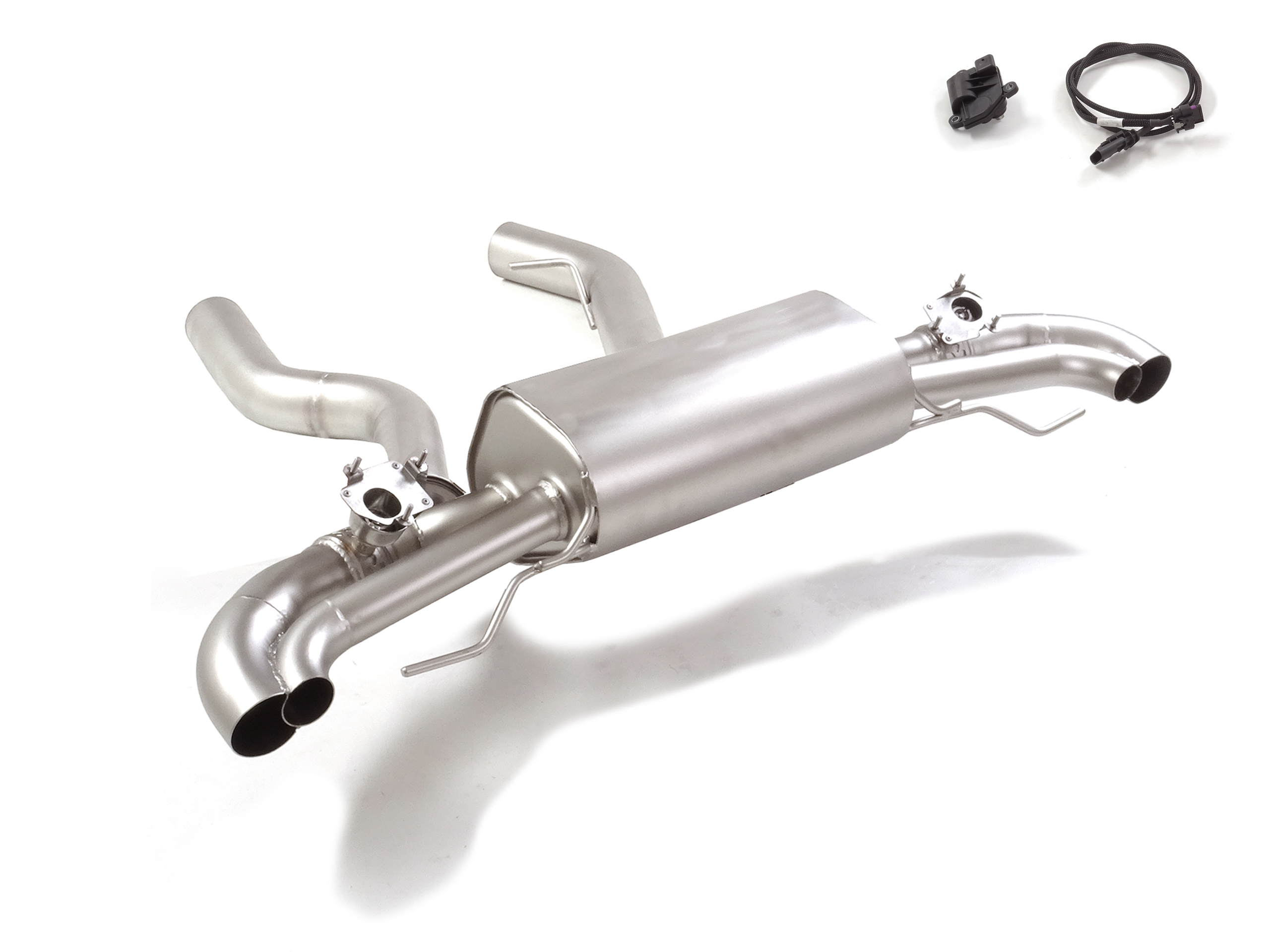 Posteriore inox sdoppiato per terminali estetici originali – BMW G42(Coupè) / M240 2021>> – Ragazzon