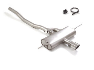 Posteriore inox con terminale centrale 102 mm Sport Line – Mini F66 / F67 2024>> – Ragazzon