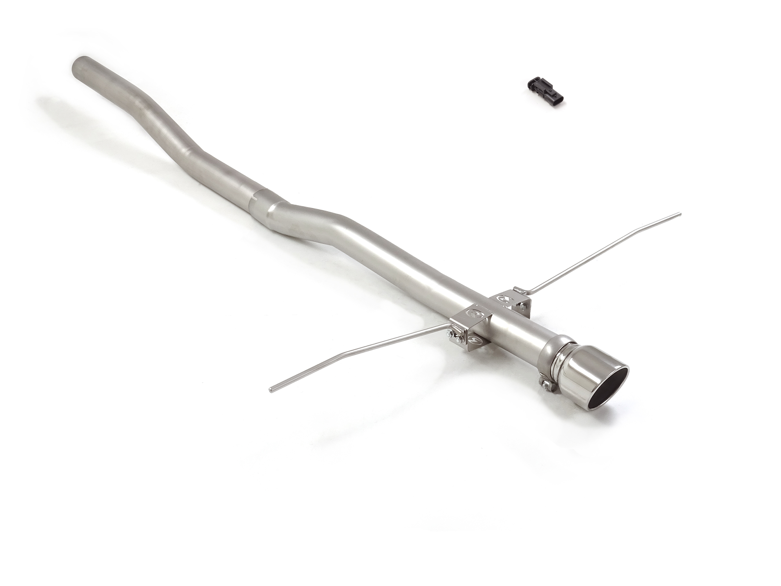 Tubo Posteriore Gr. N inox con terminale centrale 102 mm Sport Line – Mini F66 / F67 2024>> – Ragazzon