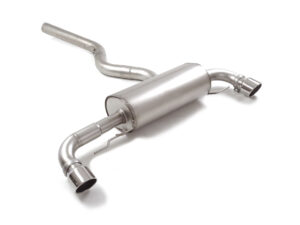 Posteriore inox sdoppiato con terminali rotondi 2 / 102 mm Sport Line – BMW G42(Coupè) 2021>> – Ragazzon