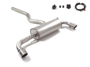 Posteriore inox sdoppiato con terminali rotondi 2 / 102 mm Sport Line – BMW G42(Coupè) 2021>> – Ragazzon