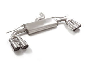 Posteriore inox sdoppiato con terminali rotondi 4 / 102 mm Sport Line – Audi A3 (typ 8Y 2020>> – Ragazzon