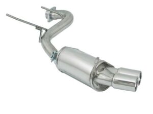 Posteriore inox con terminali rotondi 2x70 mm – Alfa Romeo GTV(916) / Spider(916) 1995>>2004 1995>> – Ragazzon