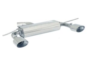 Posteriore inox sdoppiato con terminali ovali 2 / 135x90 mm Sport Line - Necessita modifica paraurti originale – Audi A3 (typ 8P) 2003>>2013 2003>> – Ragazzon