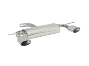 Posteriore inox sdoppiato con terminali ovali 2 / 135x90 mm Sport Line - Necessita modifica paraurti originale – Volkswagen Golf Mk6 (typ 1K) 2008>> – Ragazzon