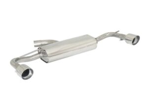 Posteriore inox sdoppiato con terminali rotondi 2 / 102 mm Sport Line – Volkswagen Golf Mk6 (typ 1K) 2009>> – Ragazzon