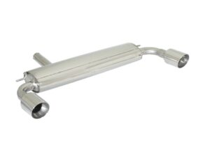 Posteriore inox sdoppiato con terminali rotondi 2 / 102 mm Sport Line – Mini R60 2010>> – Ragazzon