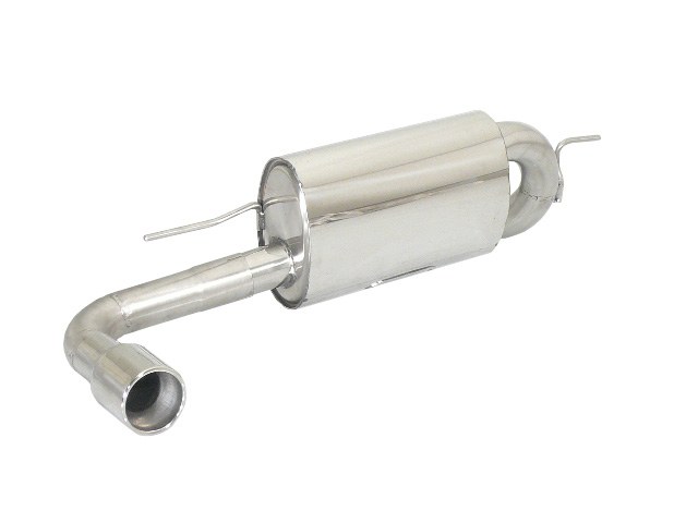Posteriore inox con terminale rotondo 90 mm – BMW F20 / F21 / N13 2011>> – Ragazzon
