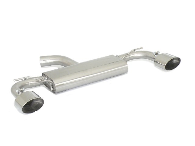 Posteriore inox sdoppiato con terminali ovali 2 / 135x90 mm Sport Line – Seat Leon Mk3 (5F) 2012>>2020 2012>> – Ragazzon