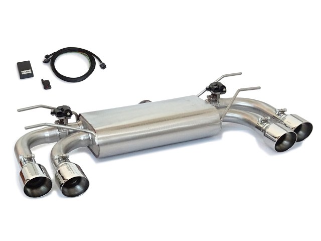 Posteriore inox sdoppiato con terminali rotondi 4 / 102 mm Sport Line – Abarth 124 Spider (cambio manuale) 2016>>2020 2016>> – Ragazzon