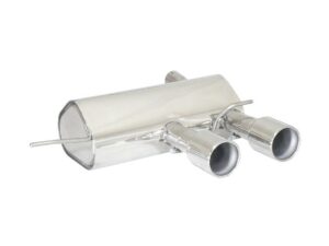 Posteriore inox con terminali rotondi centrali 2 / 102 mm – Volkswagen Golf Mk6 (typ 1K) 2010>> – Ragazzon