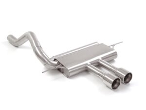 Posteriore inox con terminali rotondi centrali 2 / 102 mm – Ford Focus Mk3 (typ DYB) 2010>>2018 2010>> – Ragazzon