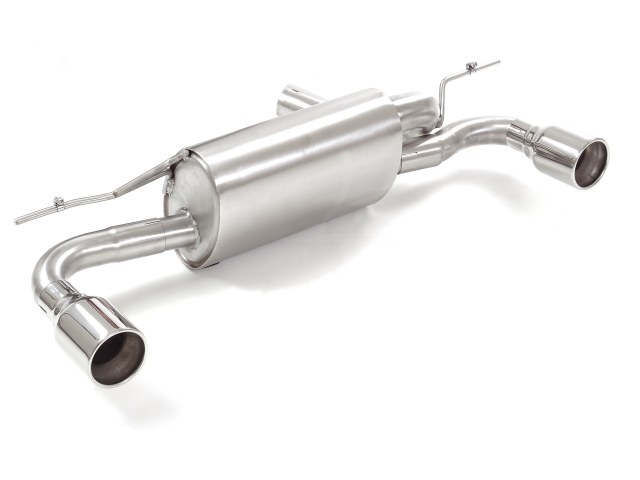 Posteriore inox sdoppiato con terminali rotondi 2 / 90 mm – BMW F20 / F21 / B38 2011>> – Ragazzon