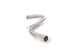 Tubo posteriore Gr. N inox con terminale rotondo 90 mm – Audi A3 (typ 8V/8VA) 2012>>2020 2012>> – Ragazzon