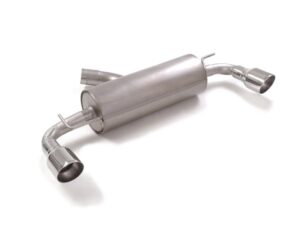 Posteriore inox sdoppiato con terminali rotondi 2 / 102 mm Sport Line – Toyota Yaris GR 2020>> 2020>> – Ragazzon