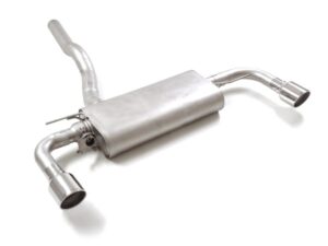 Posteriore inox sdoppiato con terminali rotondi 2 / 102 mm Sport Line – BMW F40 2019>> – Ragazzon