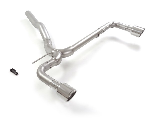 Scarico Posteriore Gr. N inox sdoppiato con terminali rotondi 2 / 102 mm Sport Line – BMW F40 2019>> – Ragazzon