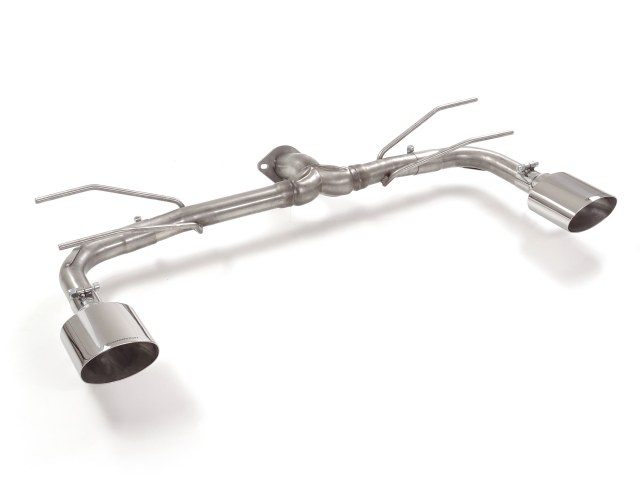Tubo posteriore Gr. N inox sdoppiato con terminali ovali 2 / 135x90 mm Sport Line – Abarth 124 Spider (cambio manuale) 2016>>2020 2016>> – Ragazzon