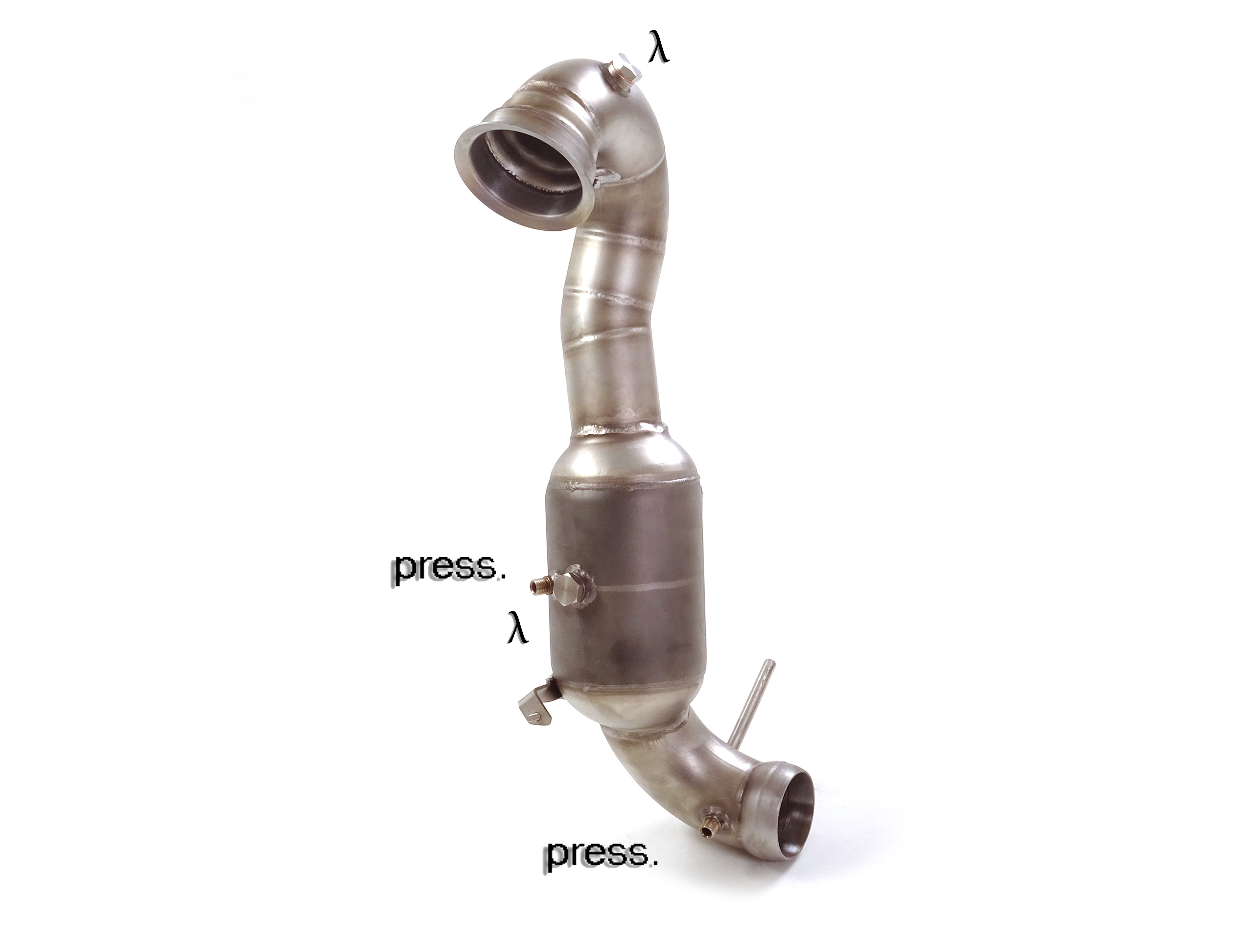 Catalizzatore metallico 200cpsi Gr. N – Mercedes W176 / A45 / X156 2012>> – Ragazzon