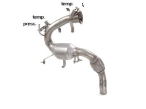 Catalizzatore Gr.N e tubo sostituzione filtro antiparticolato Gr. N inox – Mini R55 / R56 / R57... 2007>> – Ragazzon